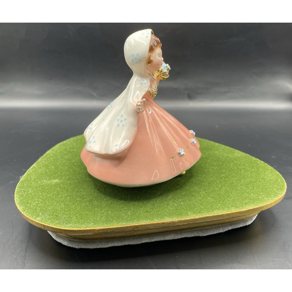 Rare Vintage Signed Josef Originals International Irish Girl With Gold Accents - Picture 5 of 12